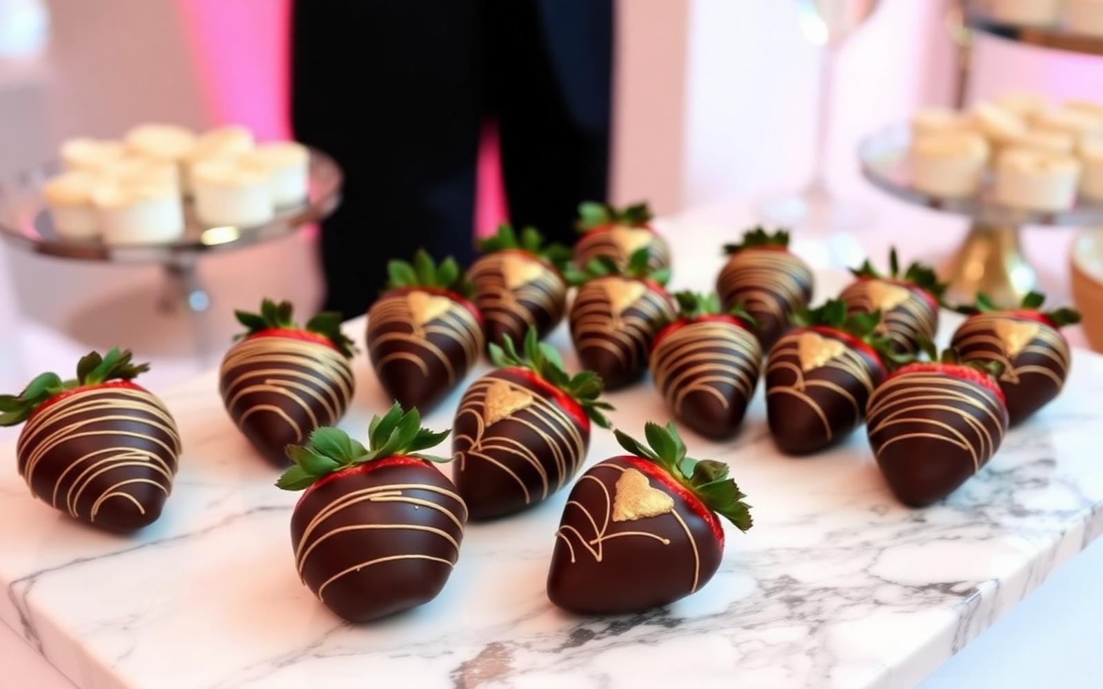 Luxury dessert catering